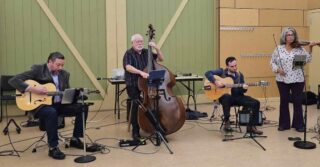 Swingology at the Arlington Acoustic Cafe, 10/15/2024.